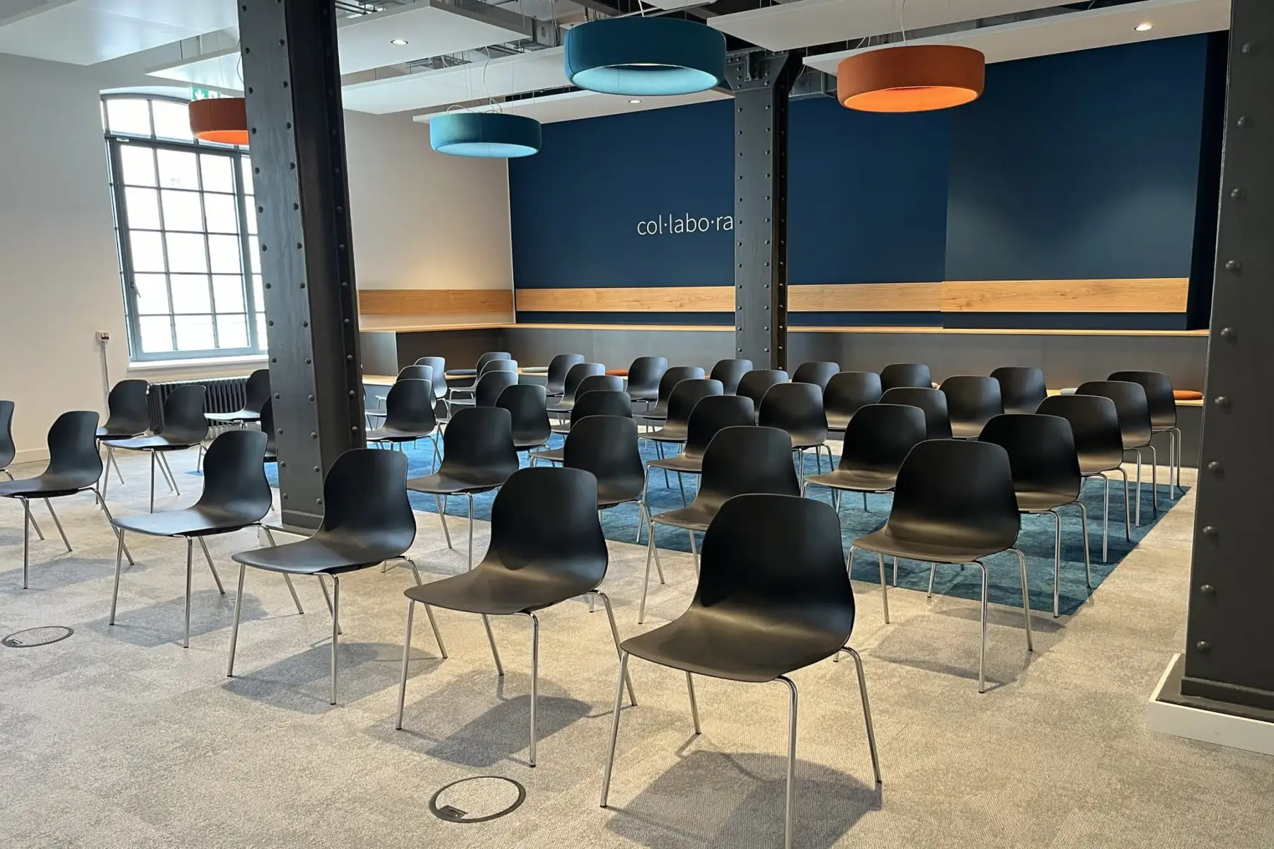 Collaboration Space für Meetings, Workshops und Events in München-Allach - Satellit The Malt | 1000 Satellites bietet Eventmöglichkeiten in München, Hamburg und der Region Rhein-Neckar