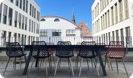 Terrasse-Malzwerk