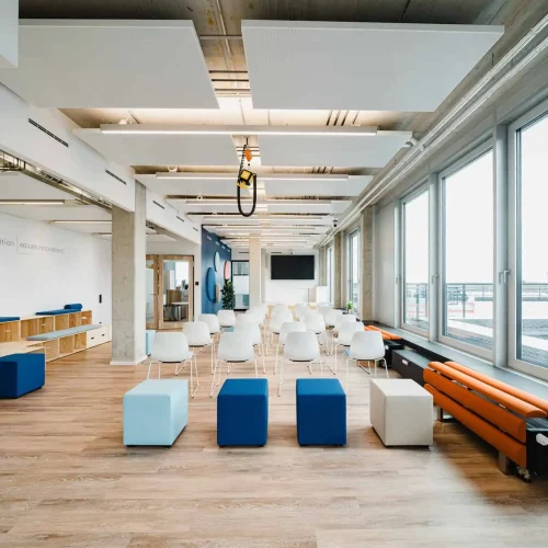 Räume für Events und Collaboration mieten bei 1000 Satellites