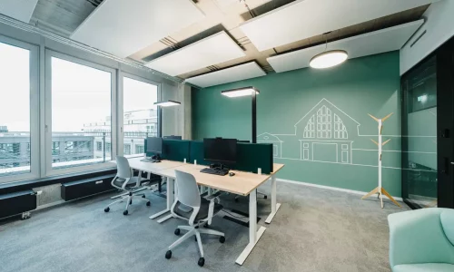 Zentral gelegene voll ausgestattete Coworkingfläche zentral in München - 1000 Satellites Coworking und Büroflächen